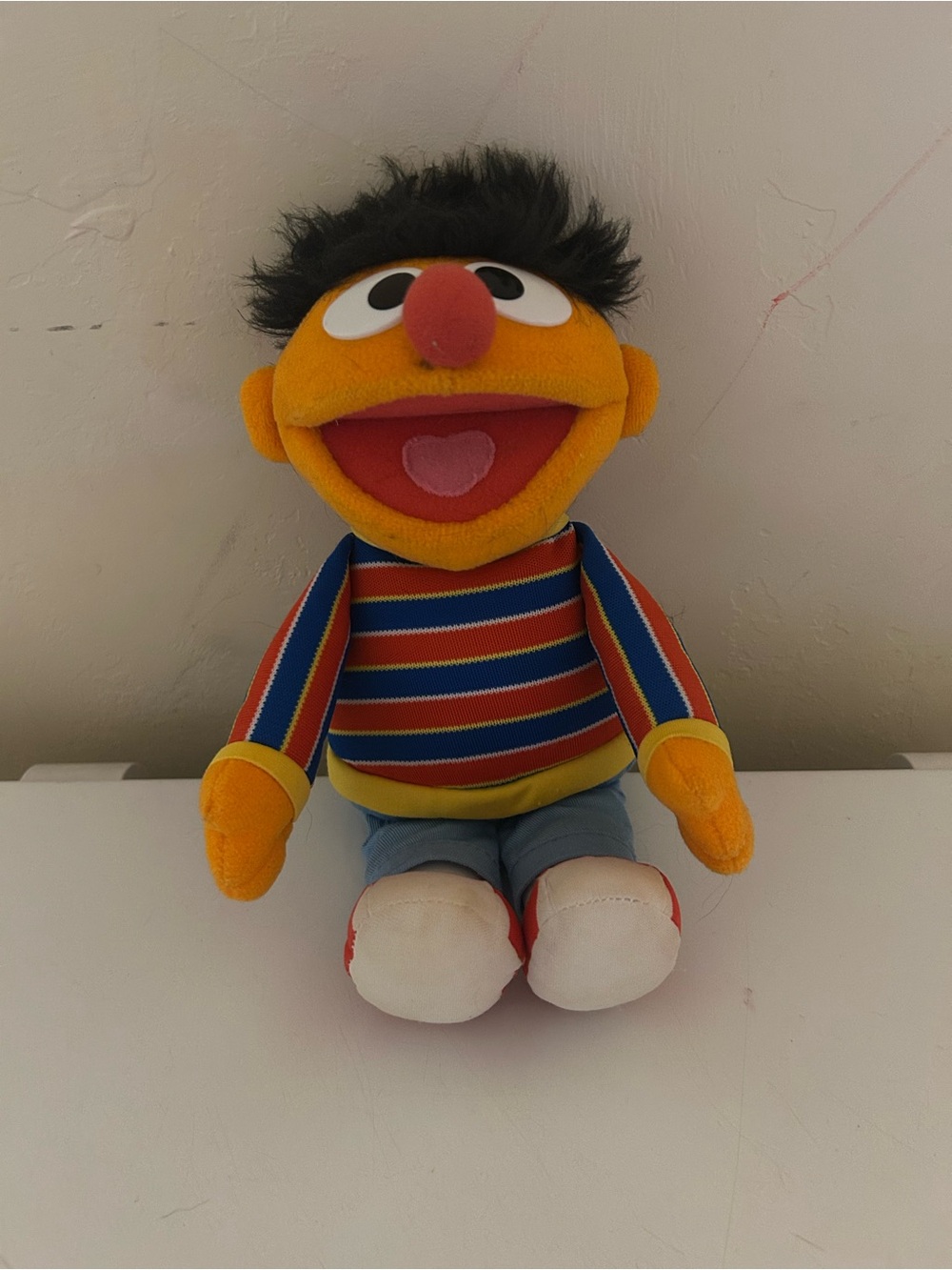 Sesame Street Ernie Plush Stuffed Toy Bert & Ernie Character
